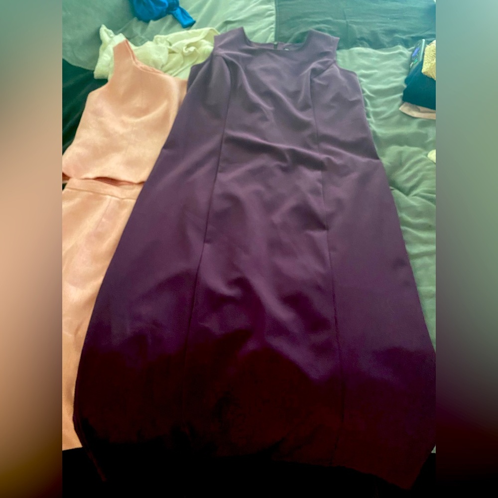 Purple dress